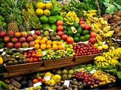Fresh Fruit Grocery Aisle